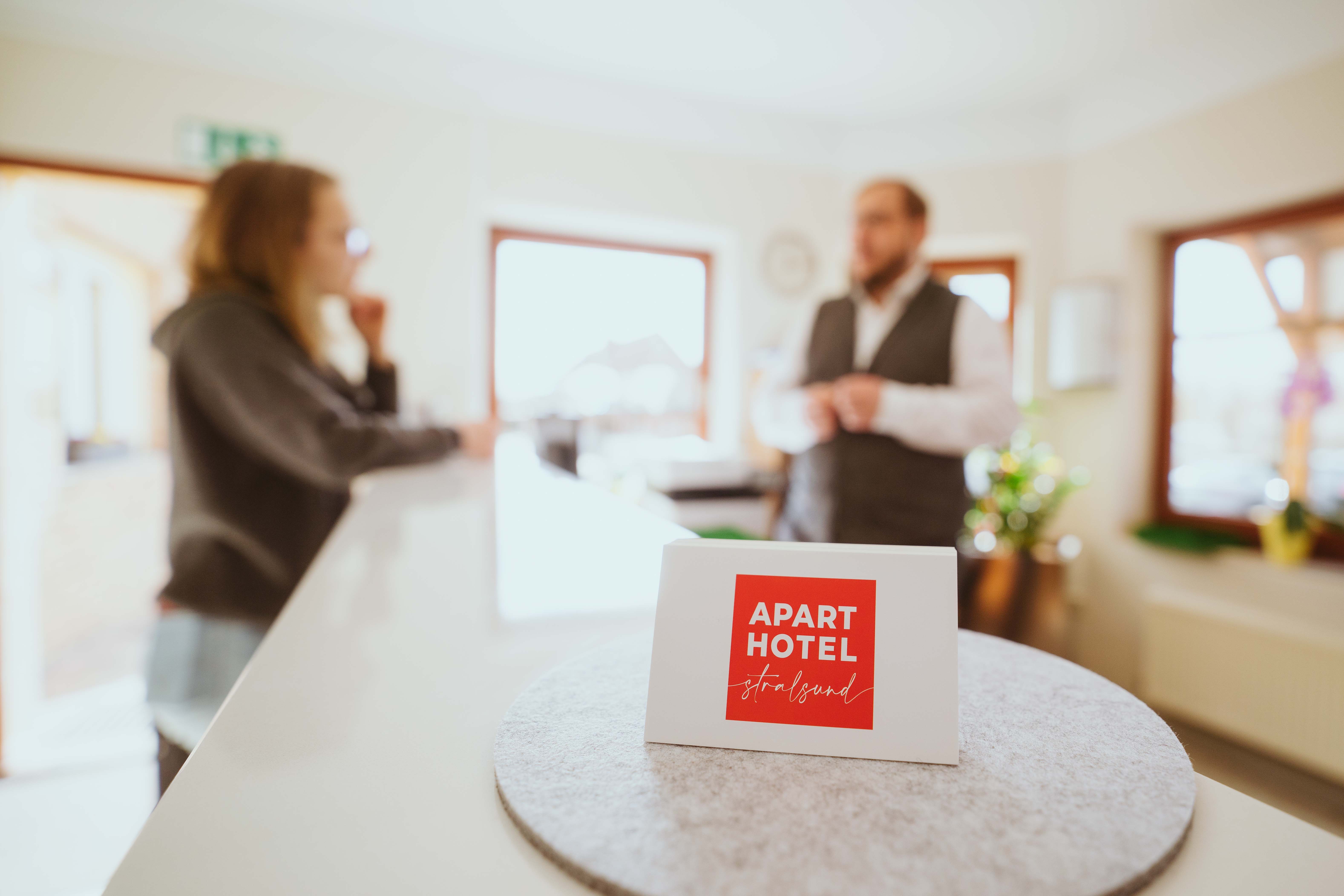 Aparthotel Stralsund — Empfang